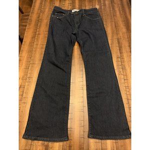 Denizen by levis sz 10/30 dark wash bootcut denim jeans stretch